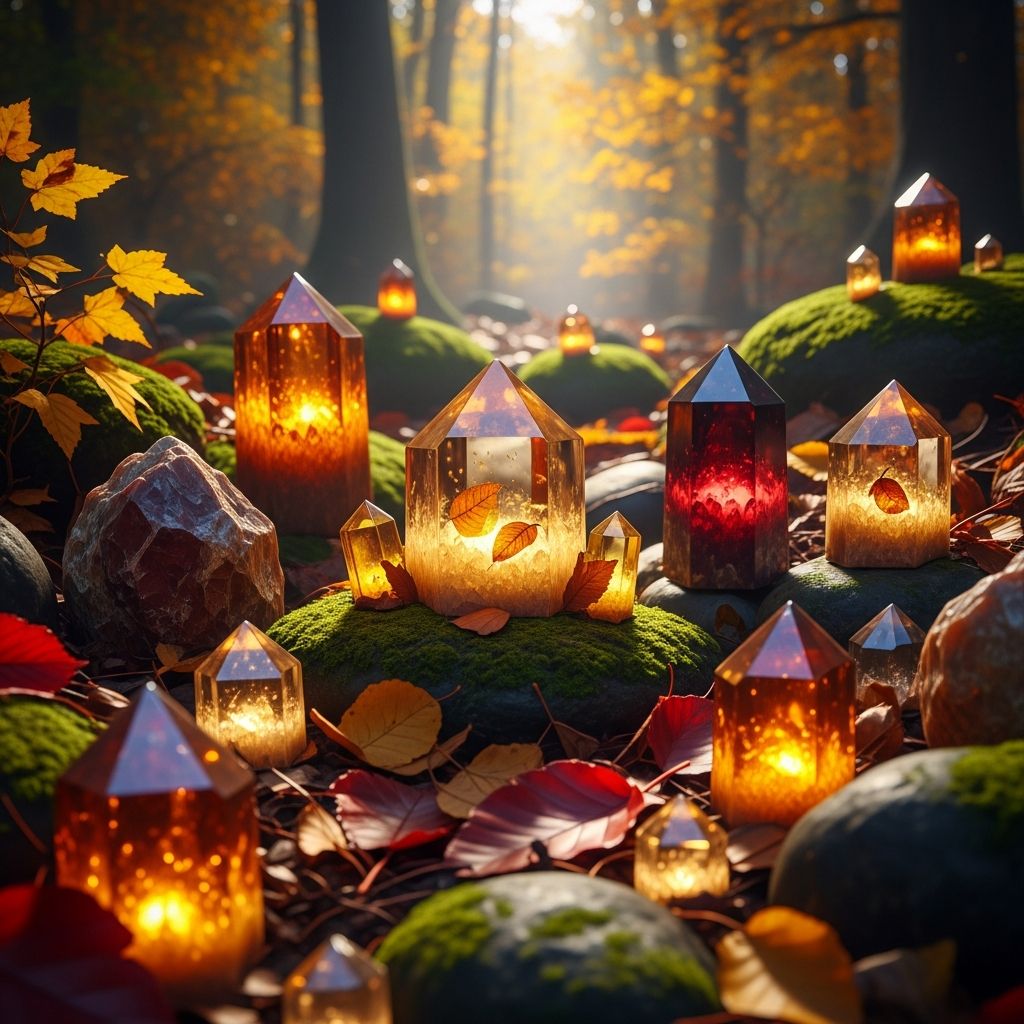 Autumn Crystals: 9 Essential Stones For Grounding & Renewal Discover powerful crystals to embrace fall's transformative energy, boost vitality, and foster inner balance during the season of change.