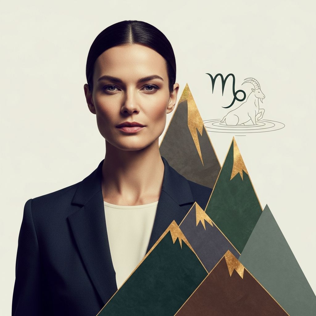 Discover the ambitious, resilient, and grounded essence of Capricorn women in personality, love, career, and beyond.