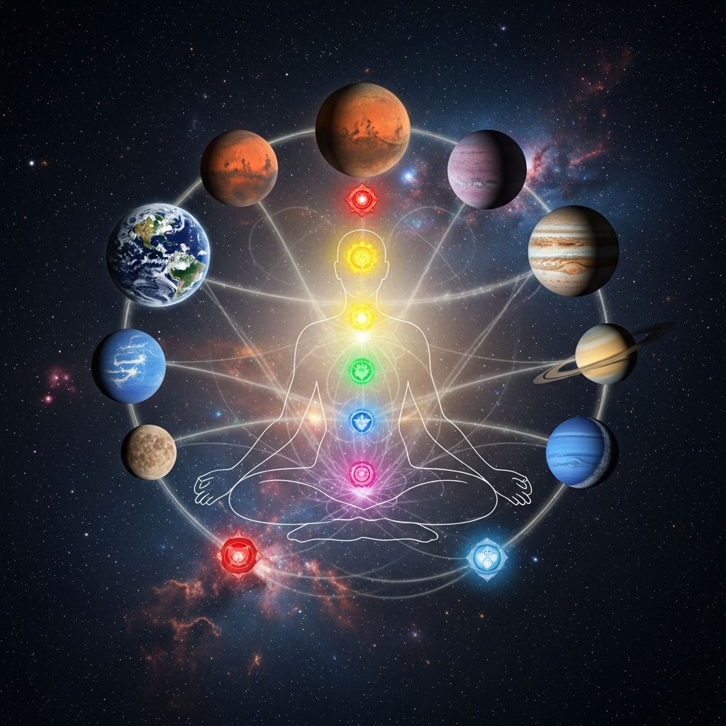 Discover how cosmic forces shape your inner energy centers and spiritual growth