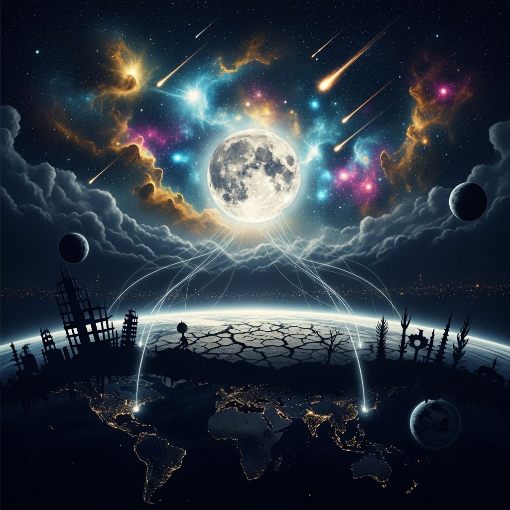 Exploring how planetary alignments and transits may signal pandemics and societal shifts through astrological lenses.