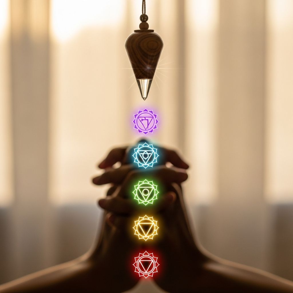 Unlock your inner energy balance with this step-by-step guide to using a chakra pendulum for healing, divination, and spiritual growth.