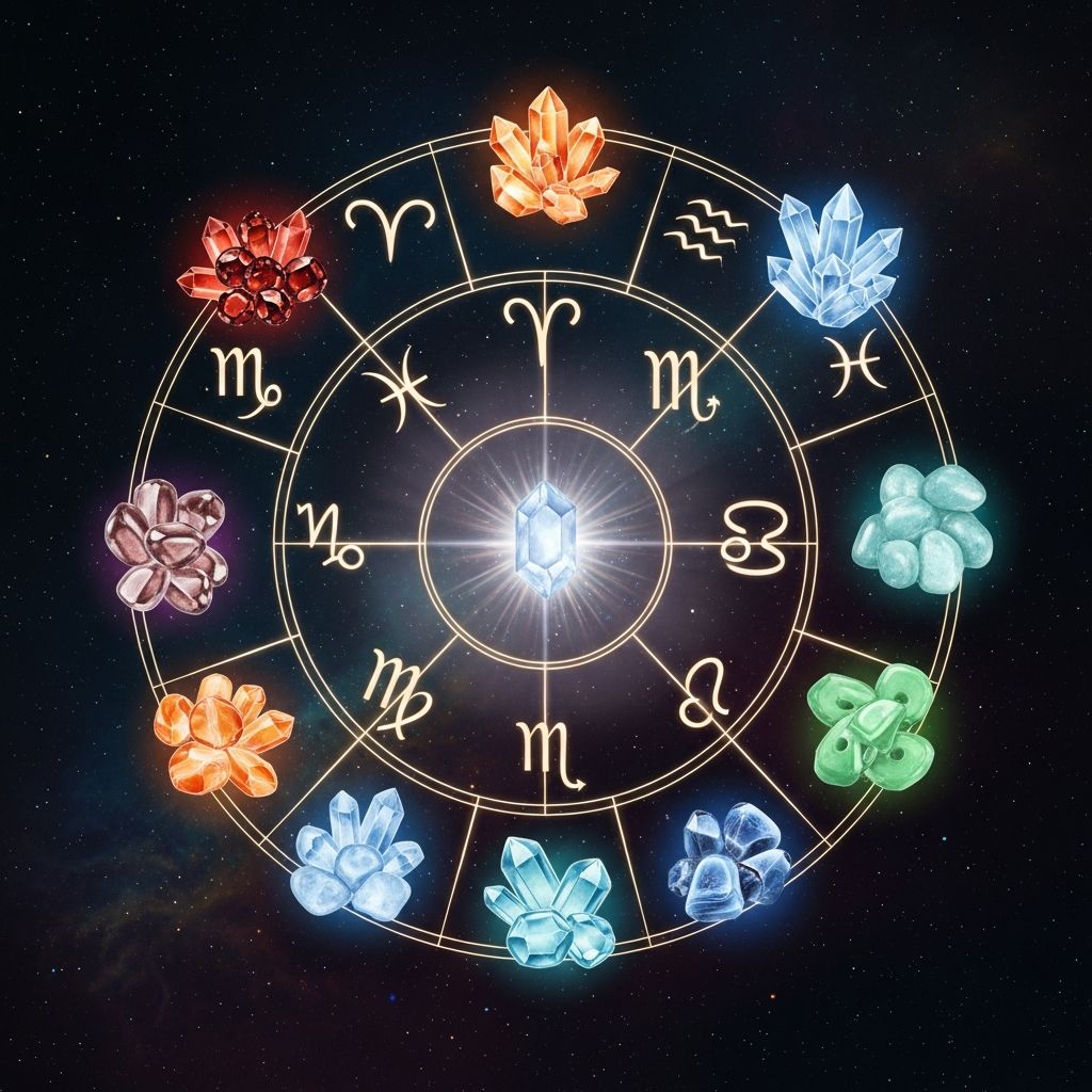 Discover the perfect crystals tailored to your ascendant sign for enhanced emotional balance, protection, and personal growth.