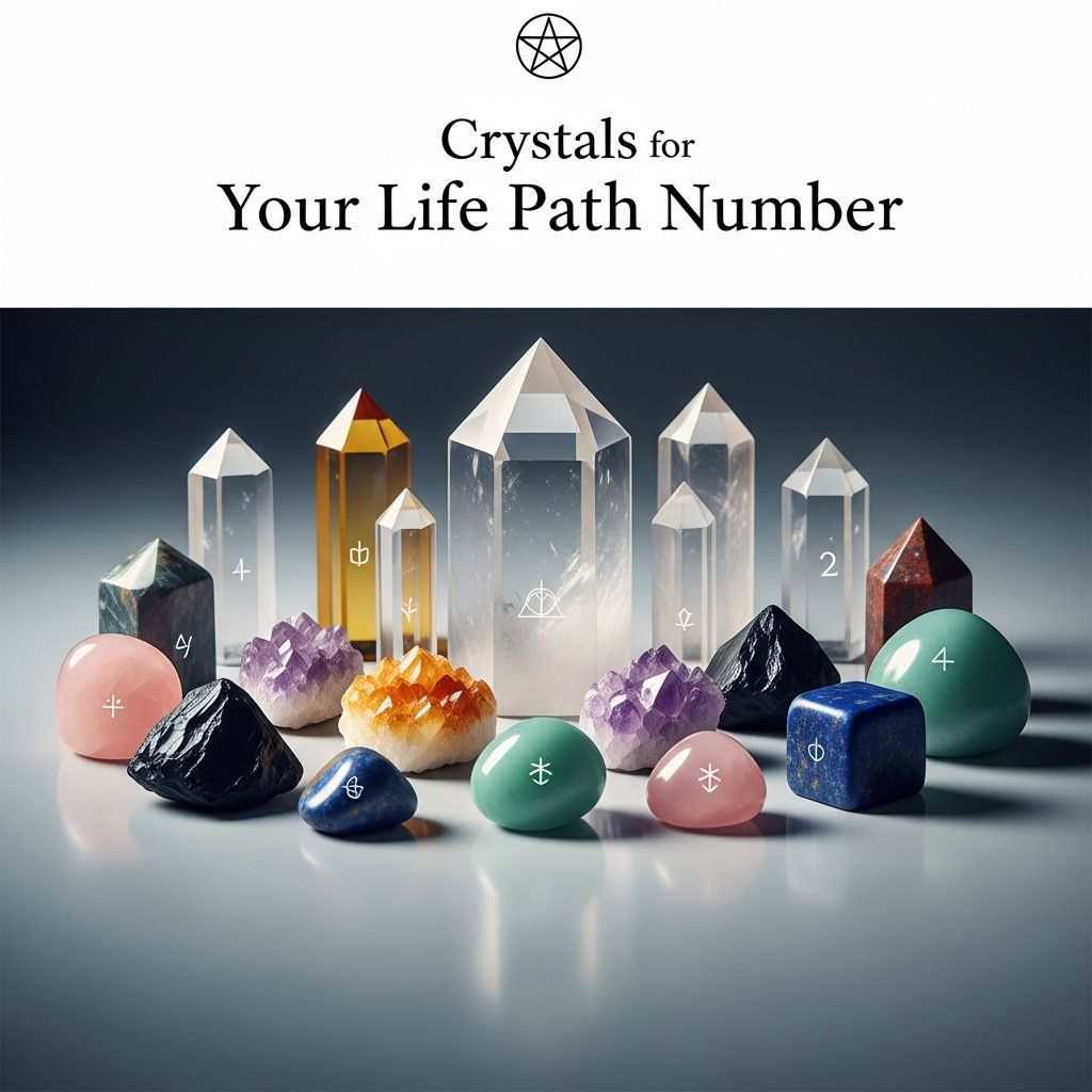 Crystals For Your Life Path Number: 12 Essential Stones Unlock the power of numerology by pairing your life path number with the perfect crystal to amplify your strengths and harmonize your energy.