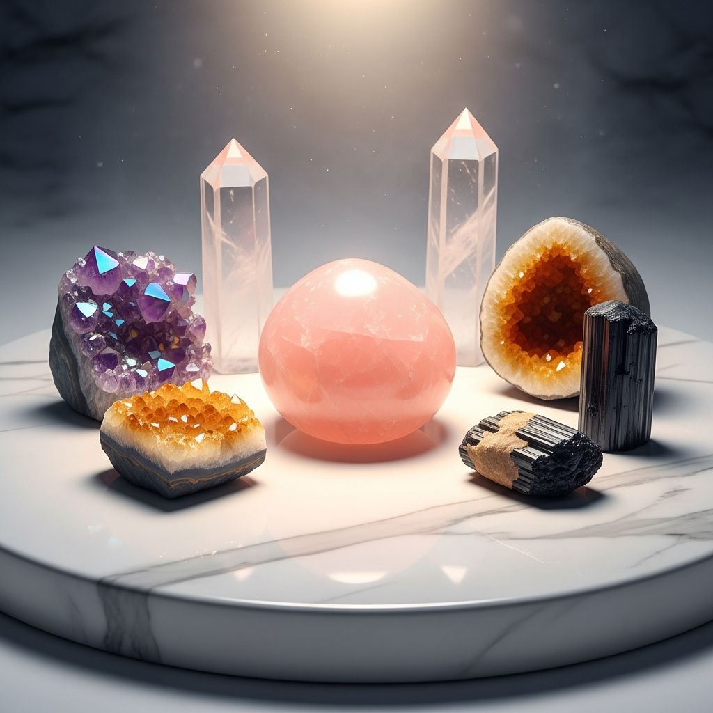 Discover how natural crystals support emotional, financial, and physical wellbeing