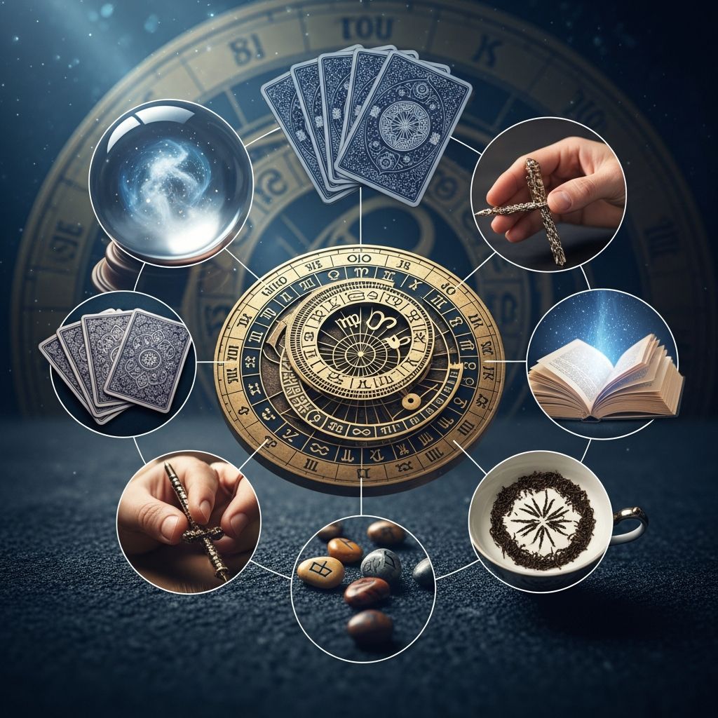 Discover powerful divination techniques that work alongside astrological insights for deeper spiritual guidance.