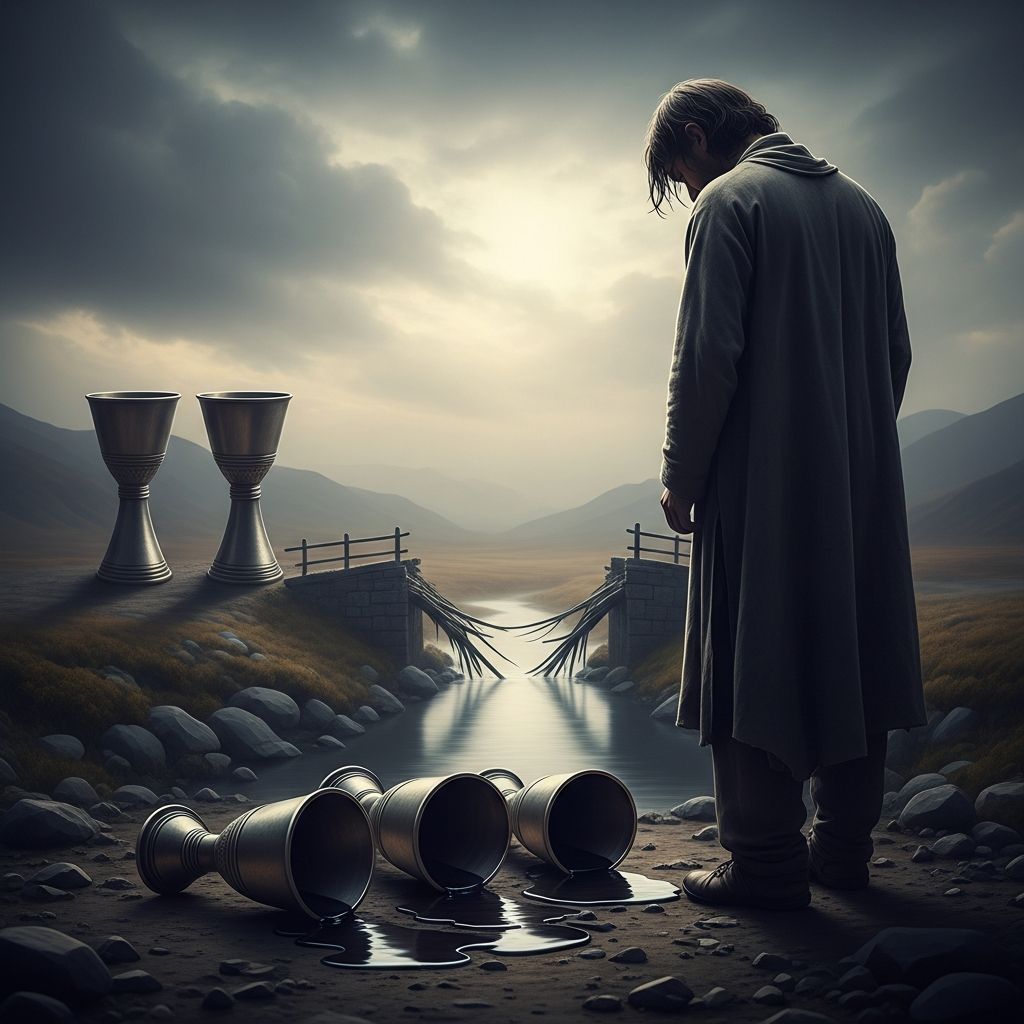 Unlock the emotional wisdom of the Five of Cups: transform grief into growth and rediscover hope amid loss.