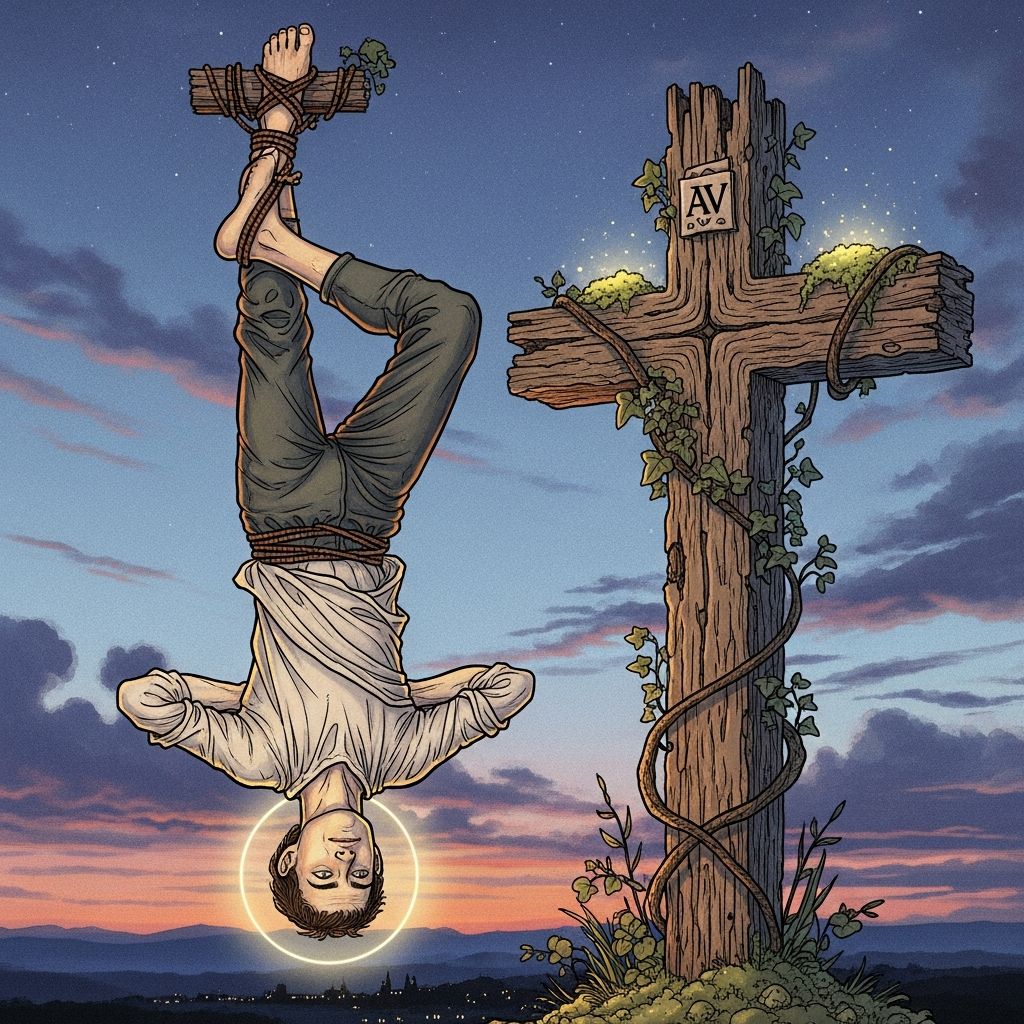 Unlock the mysteries of surrender, new perspectives, and spiritual enlightenment with The Hanged Man tarot card guide.