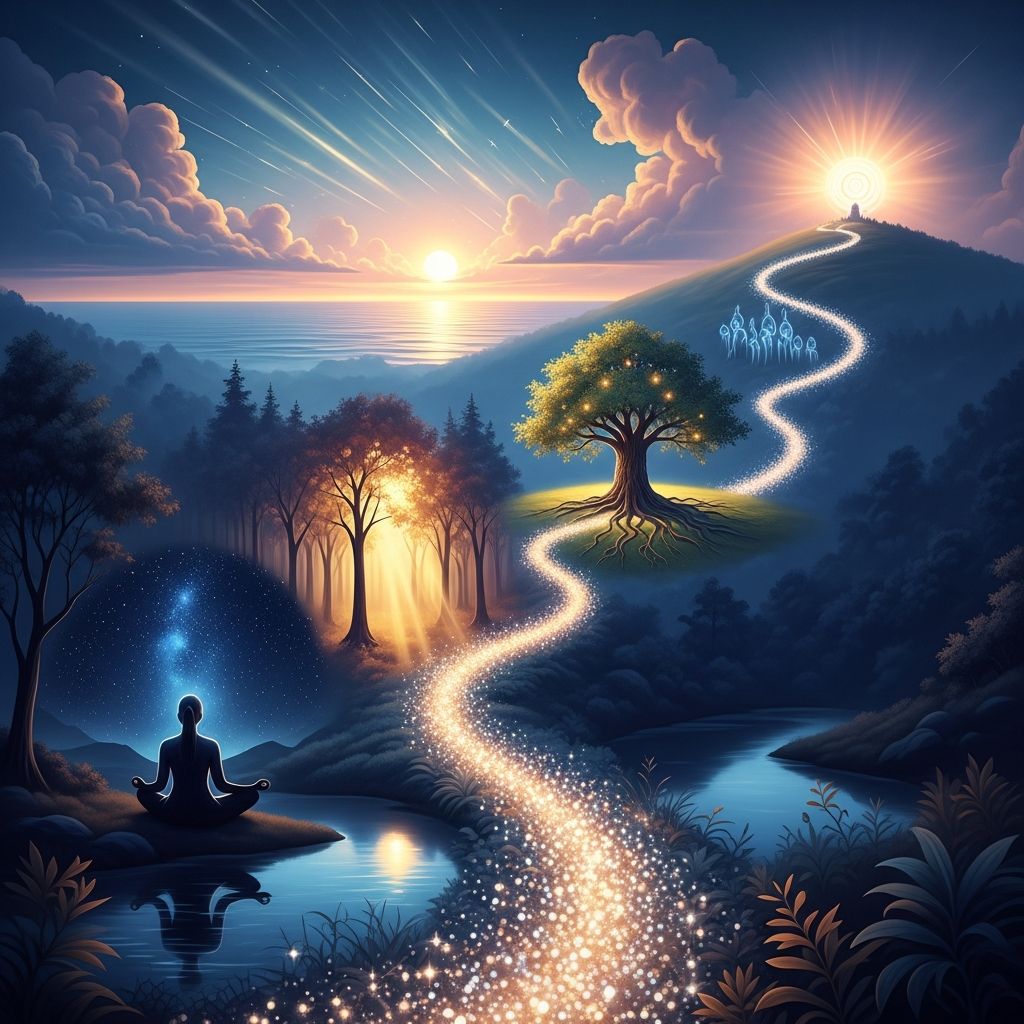 Discover the transformative phases of spiritual awakening that guide you from inner turmoil to profound unity and purpose.