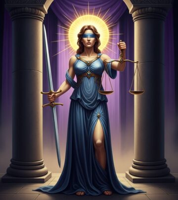 Explore the profound symbolism of the Justice Tarot card, embodying balance, truth, and accountability in life's decisions.