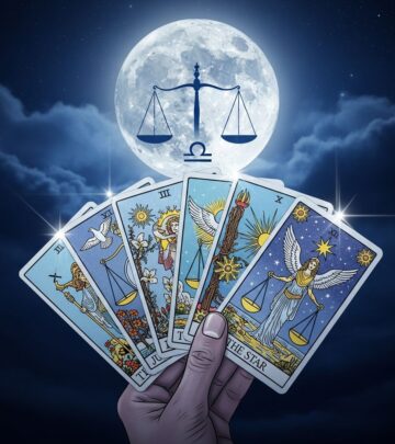 Discover how the Libra Full Moon illuminates balance in relationships and self through a powerful 4-card tarot spread for clarity and harmony.