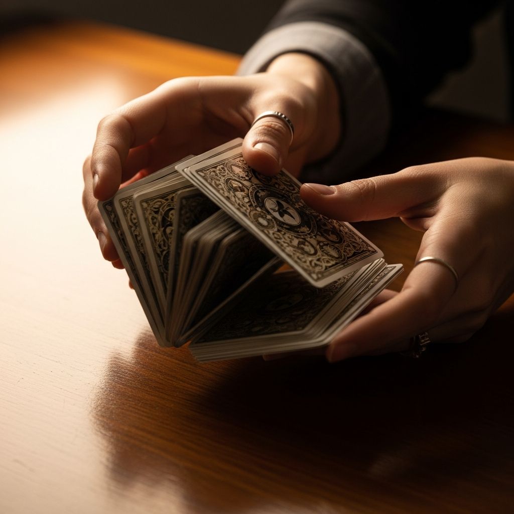 Unlock the secrets of effective tarot shuffling to enhance your readings with energy, intuition, and perfect randomization.