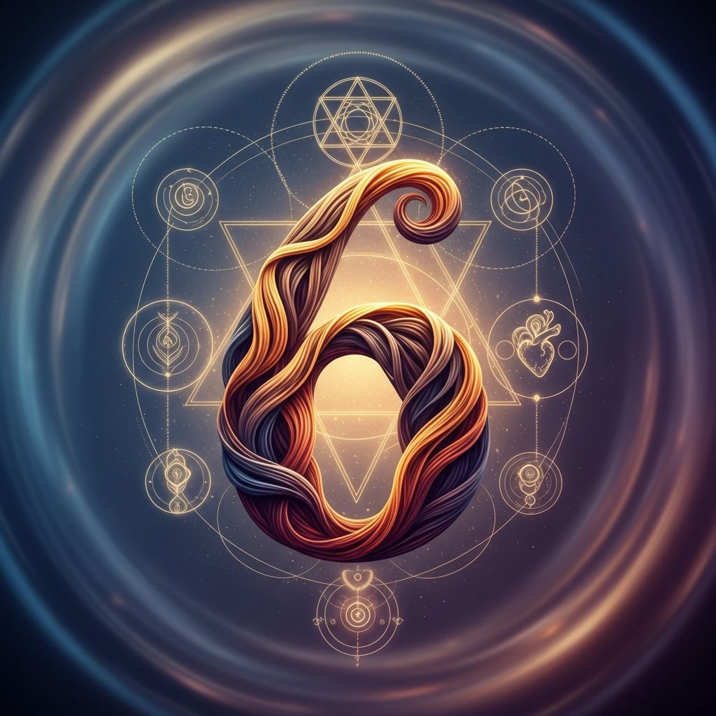 Discover the nurturing power of numerology number 6: harmony, love, responsibility, and creative balance in life and relationships.
