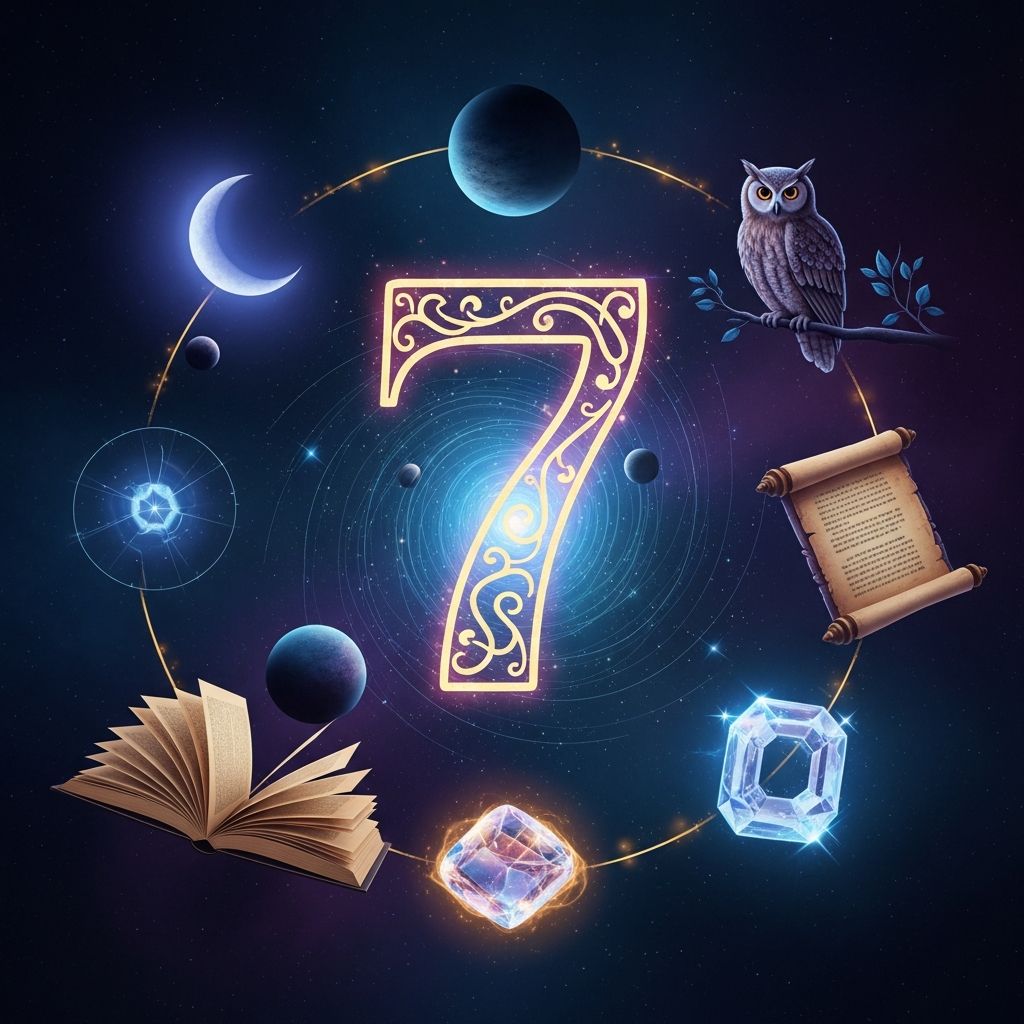 Discover the profound spiritual depth, intuitive gifts, and introspective nature of numerology number 7 and its transformative power in life.