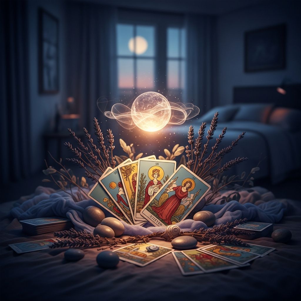 Discover how tarot readings can become part of your nightly routine to enhance relaxation and sleep.