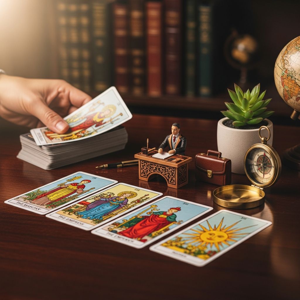 Unlock your dream career through tarot spreads, intuitive guidance, and manifestation rituals that align your energy with professional success.