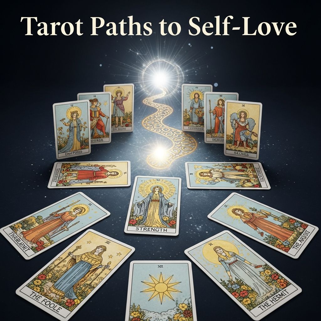 Tarot Paths To Self-Love: 7-Card Spread For Self-Compassion Unlock profound self-love through tarot spreads, card meanings, and daily practices that nurture your inner worth and emotional healing.