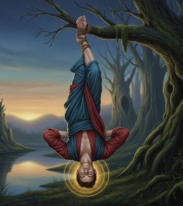 Unlock the mysteries of surrender, new perspectives, and spiritual insight with The Hanged Man tarot card guide.