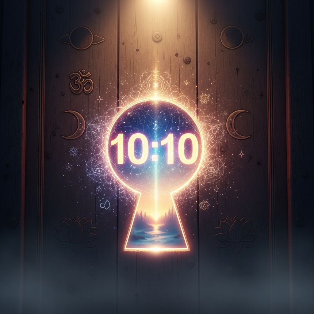 Discover the profound spiritual messages behind repeatedly seeing 10:10 and how it guides personal transformation and awakening.