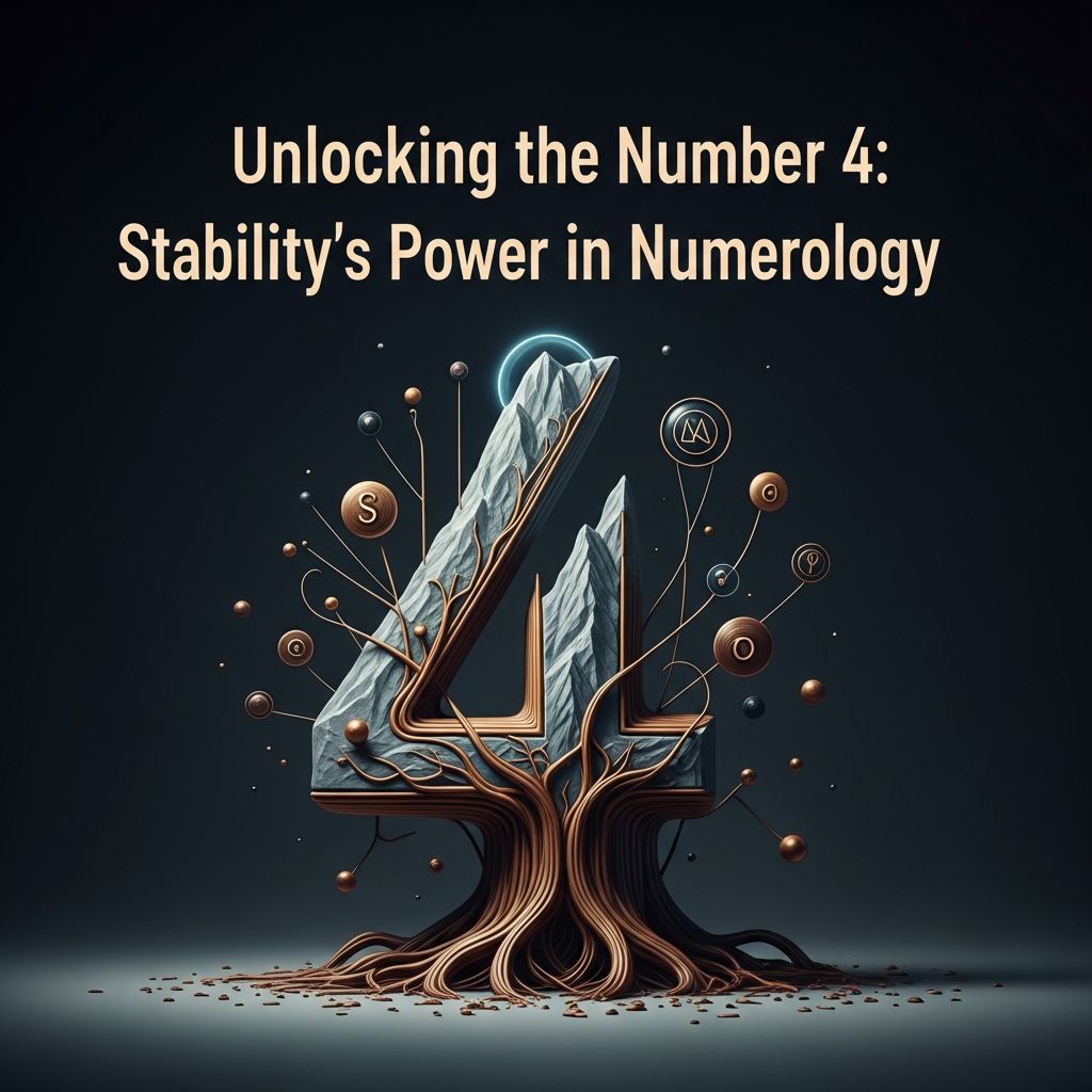 Discover how numerology's number 4 shapes disciplined lives, fosters unwavering stability, and guides practical success across careers and relationships.