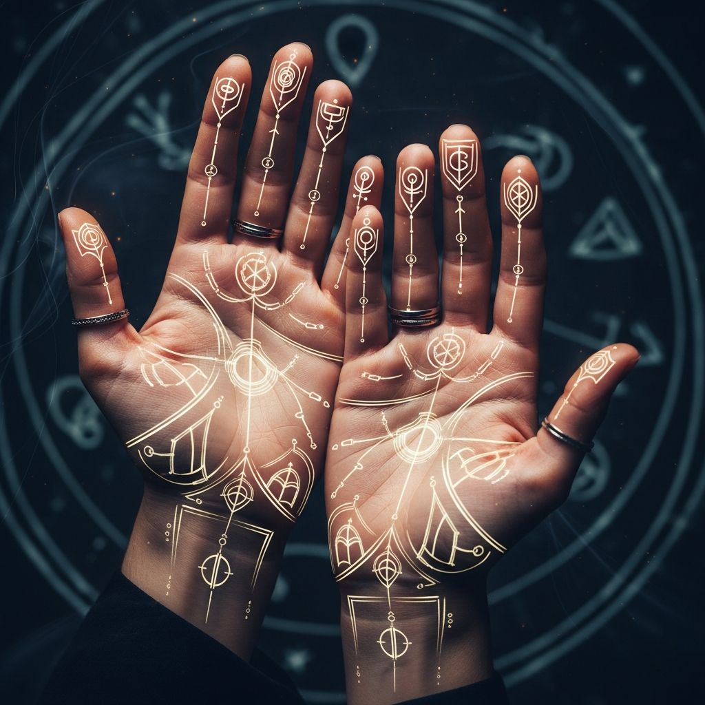 Discover the ancient art of palm reading and interpret your hand's lines to reveal personality traits, life paths, and future insights for beginners.