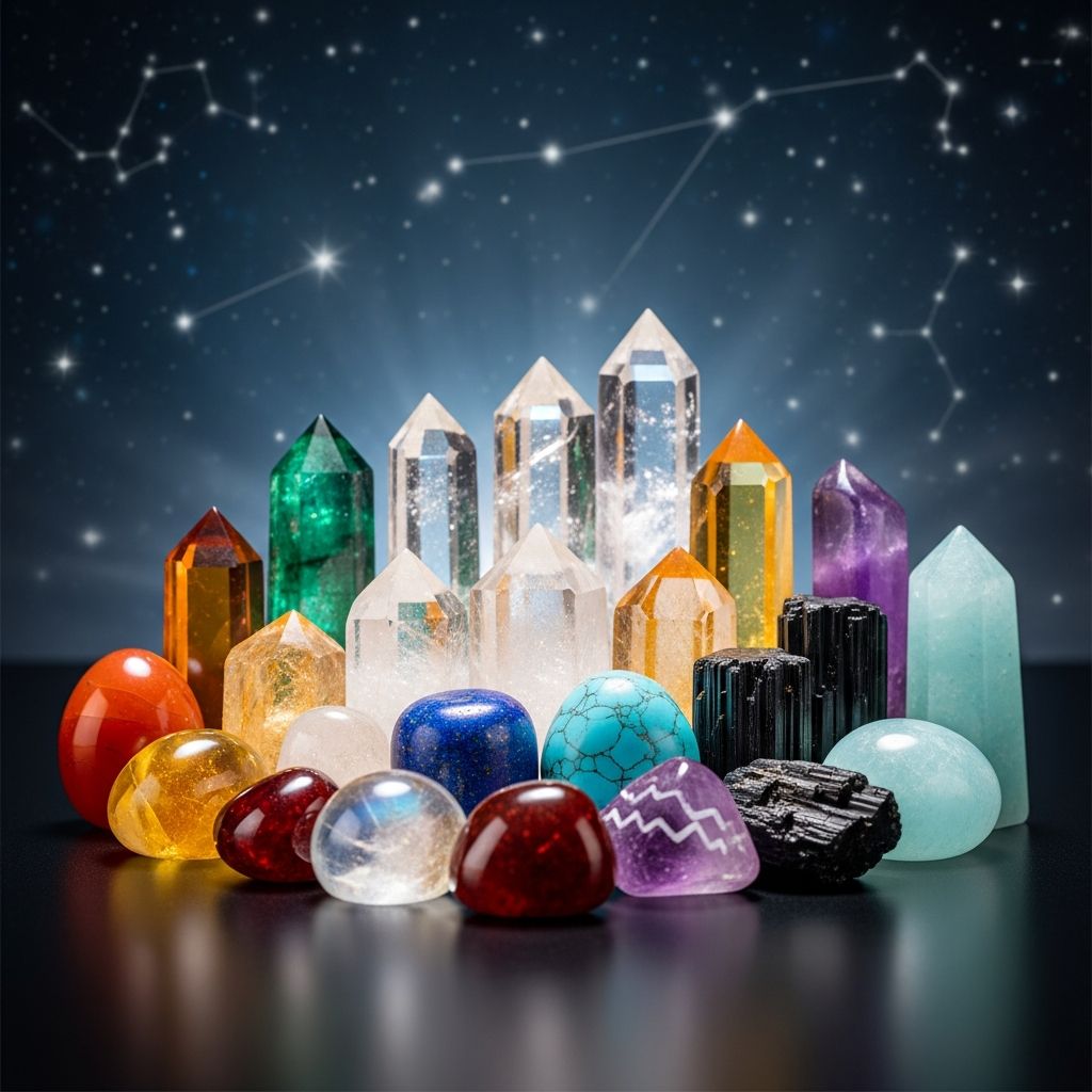 Discover the perfect crystals for your zodiac sign to boost energy, balance emotions, and attract prosperity in daily life.
