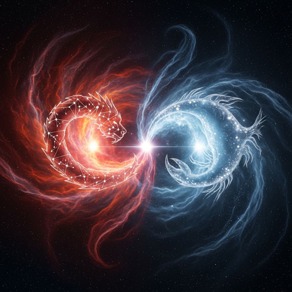 Discover how fiery determination and watery compassion create the ultimate balance in zodiac dynamics for personal growth and relationships.